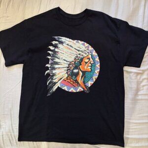 Ralph Lauren Polo Country graphic Sportsman Indian Head T Shirt No Tags RRL
